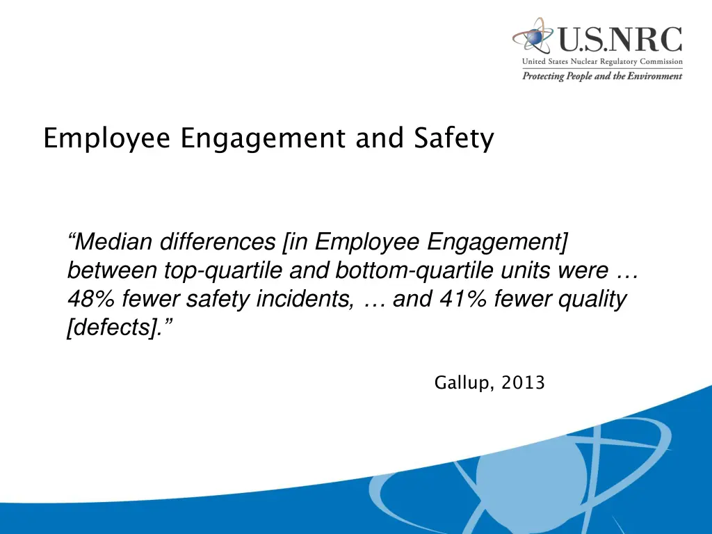 employee engagement and safety