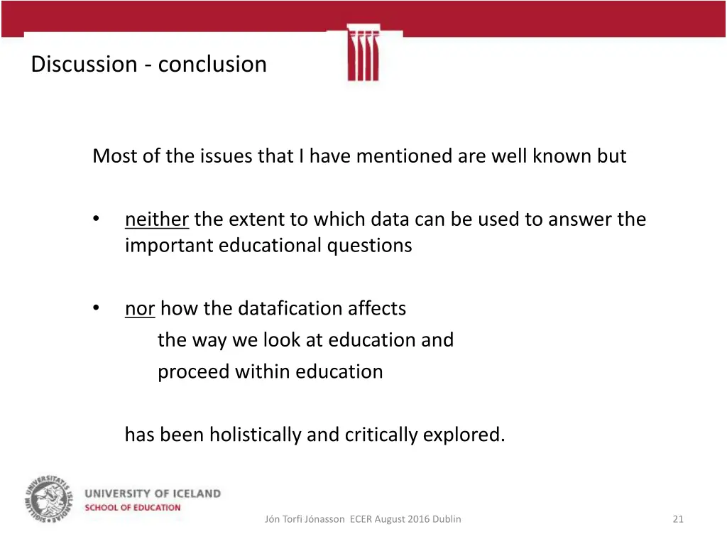 discussion conclusion