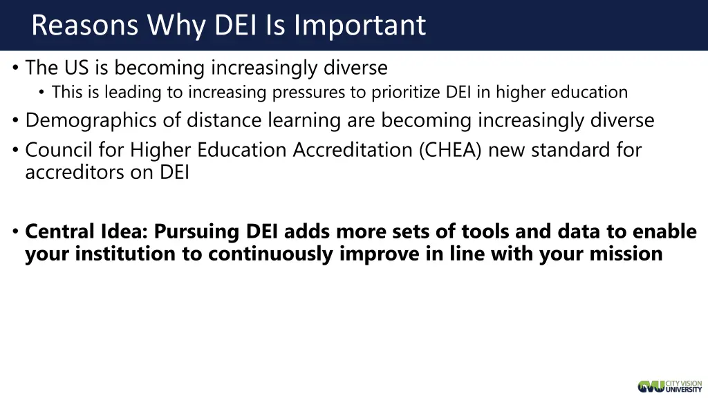 reasons why dei is important the us is becoming