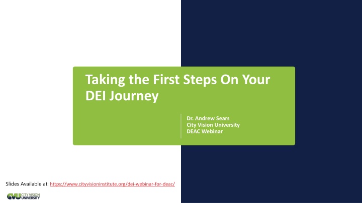 taking the first steps on your dei journey