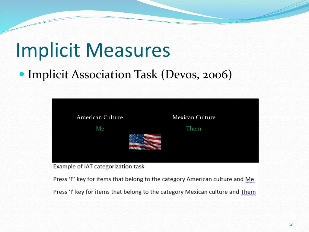 implicit measures