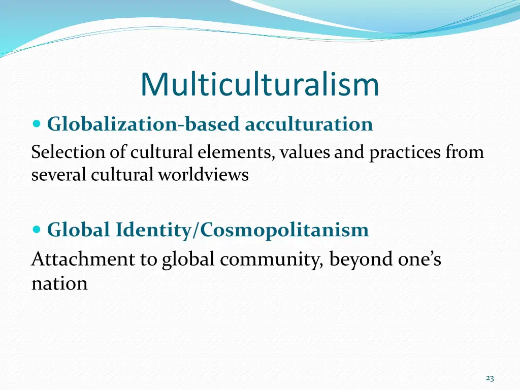 multiculturalism