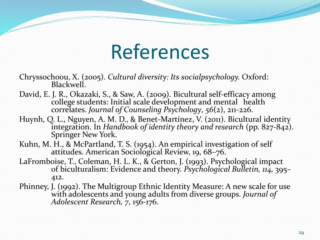 references