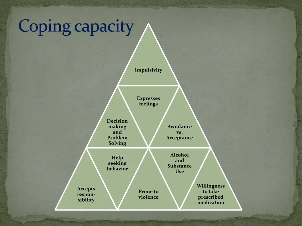 coping capacity