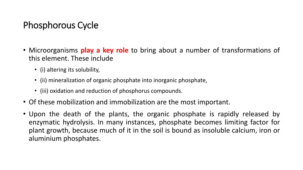 phosphorous cycle phosphorous cycle 1