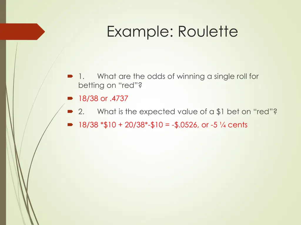 example roulette 2