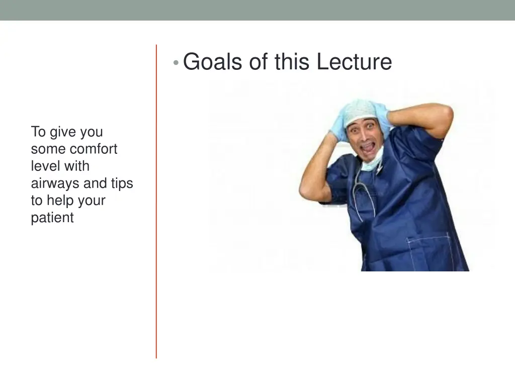 goals of this lecture