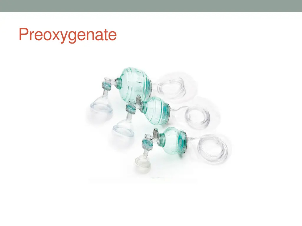 preoxygenate