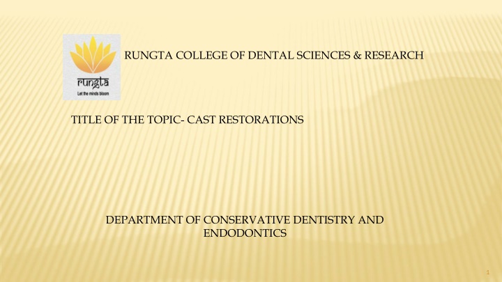 rungta college of dental sciences research