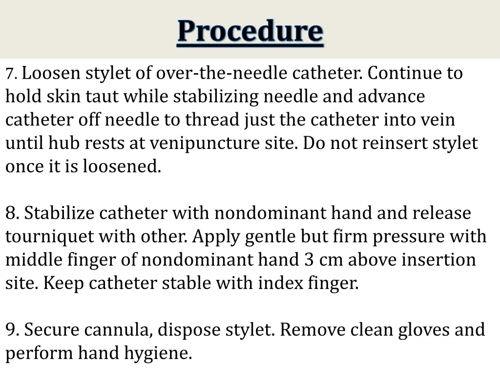 procedure 2