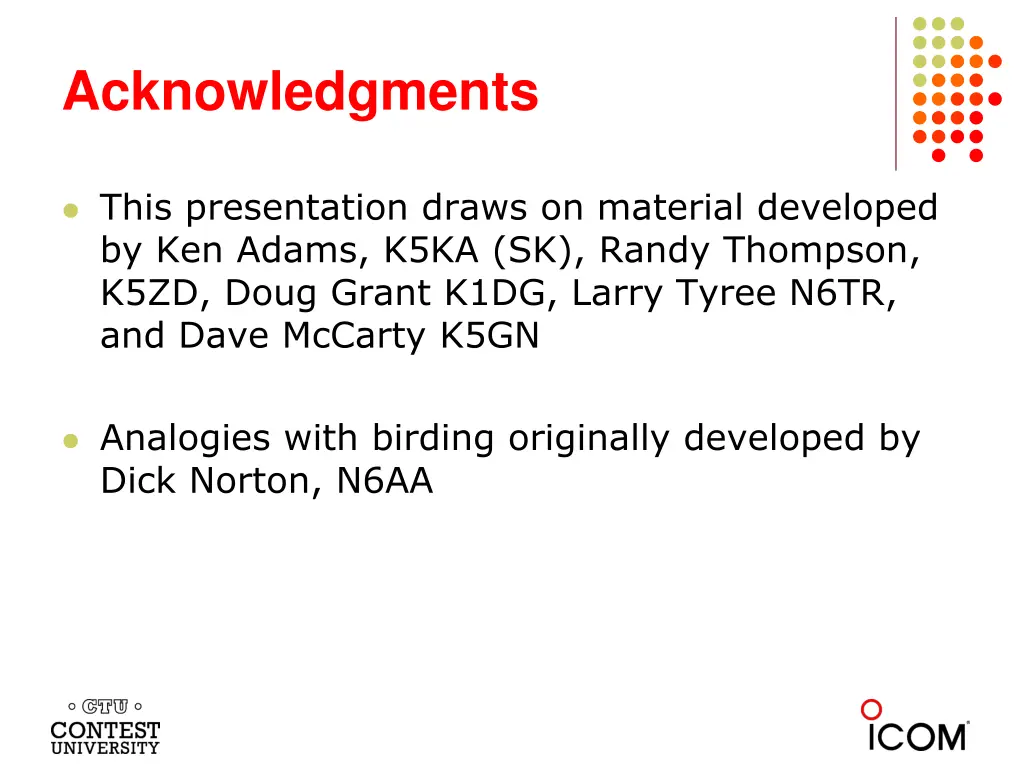 acknowledgments