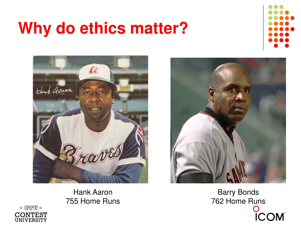 why do ethics matter