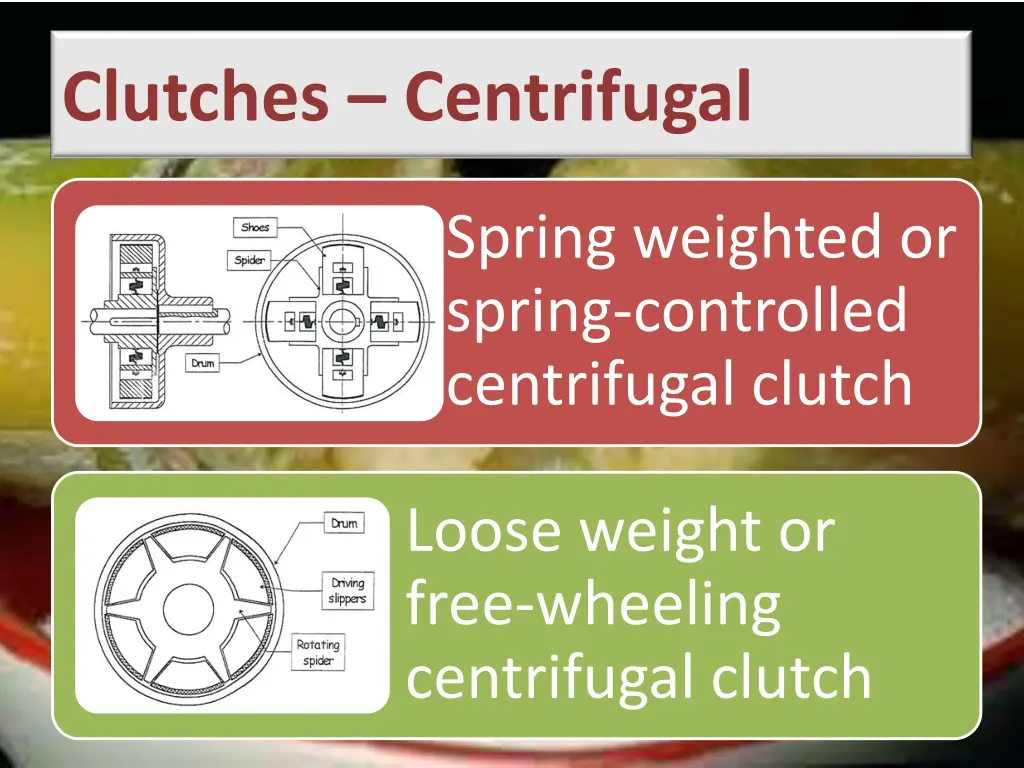 clutches centrifugal