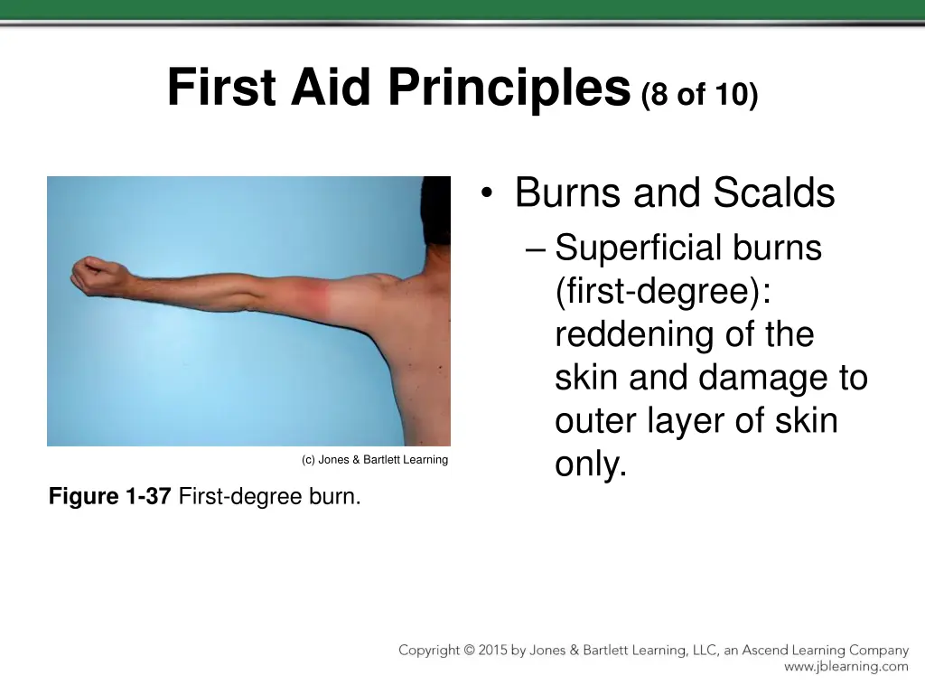 first aid principles 8 of 10