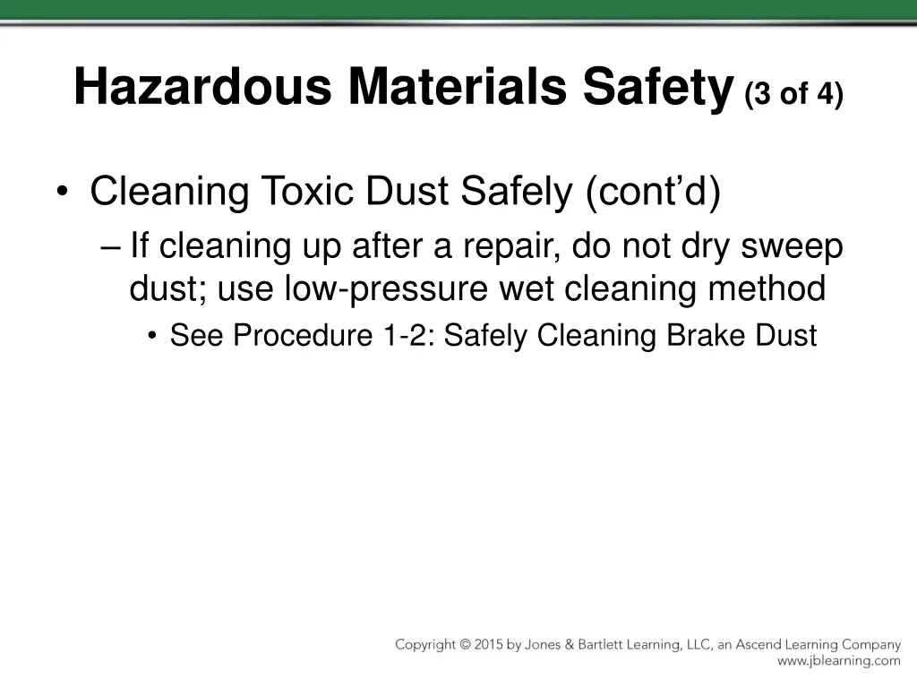 hazardous materials safety 3 of 4