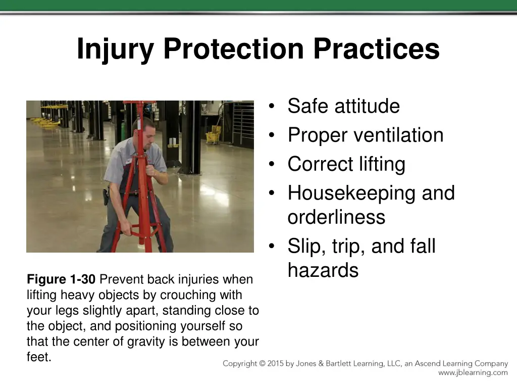 injury protection practices