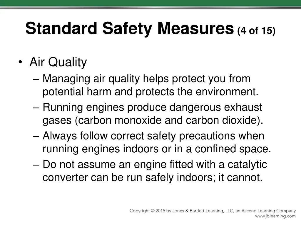 standard safety measures 4 of 15