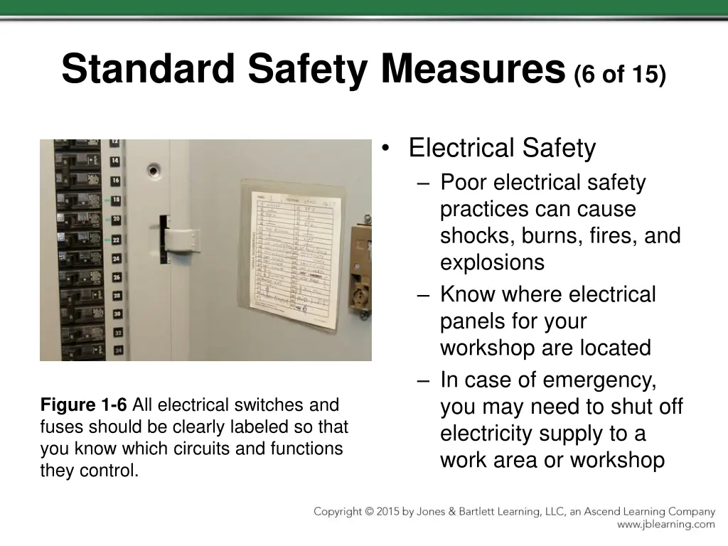 standard safety measures 6 of 15