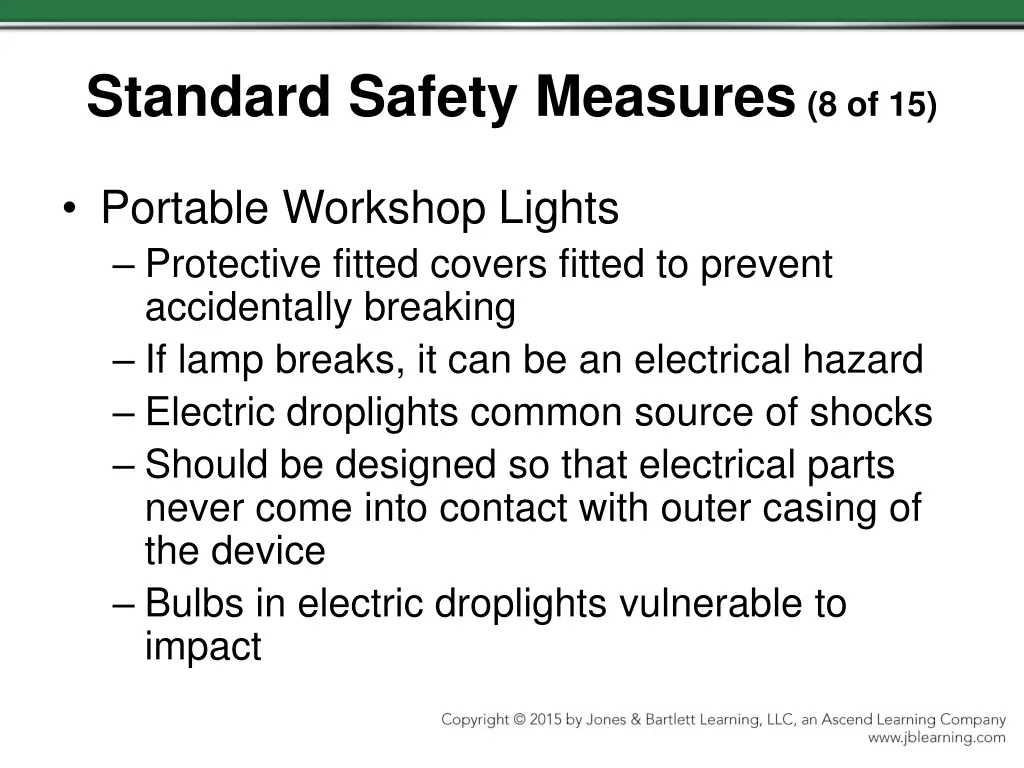 standard safety measures 8 of 15