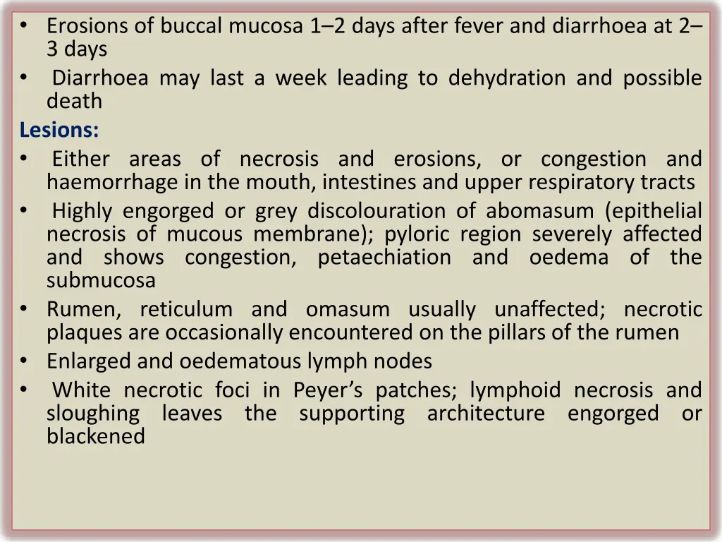 erosions of buccal mucosa 1 2 days after fever