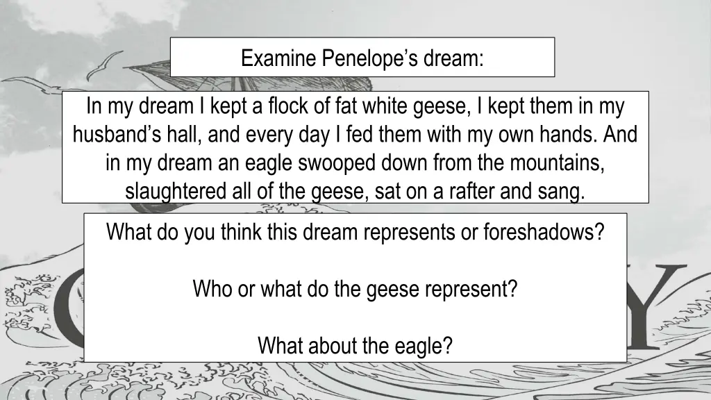 examine penelope s dream