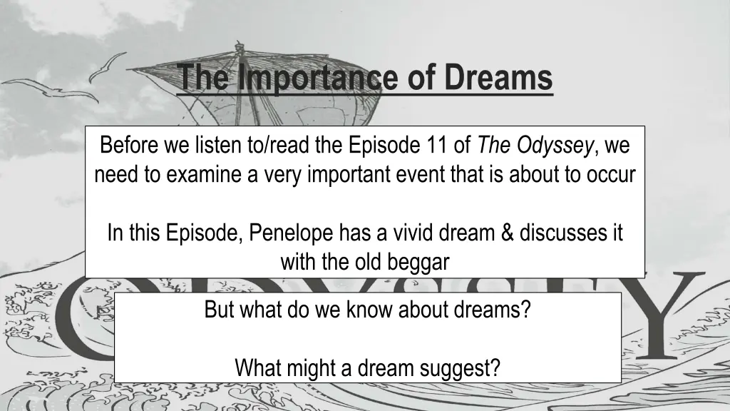 the importance of dreams