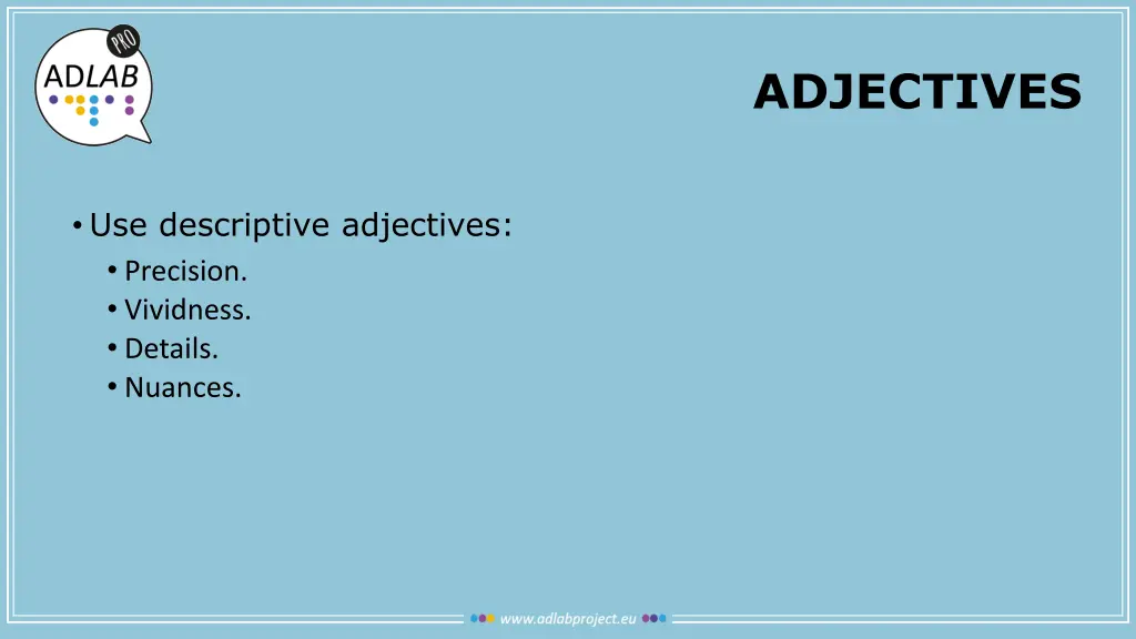 adjectives