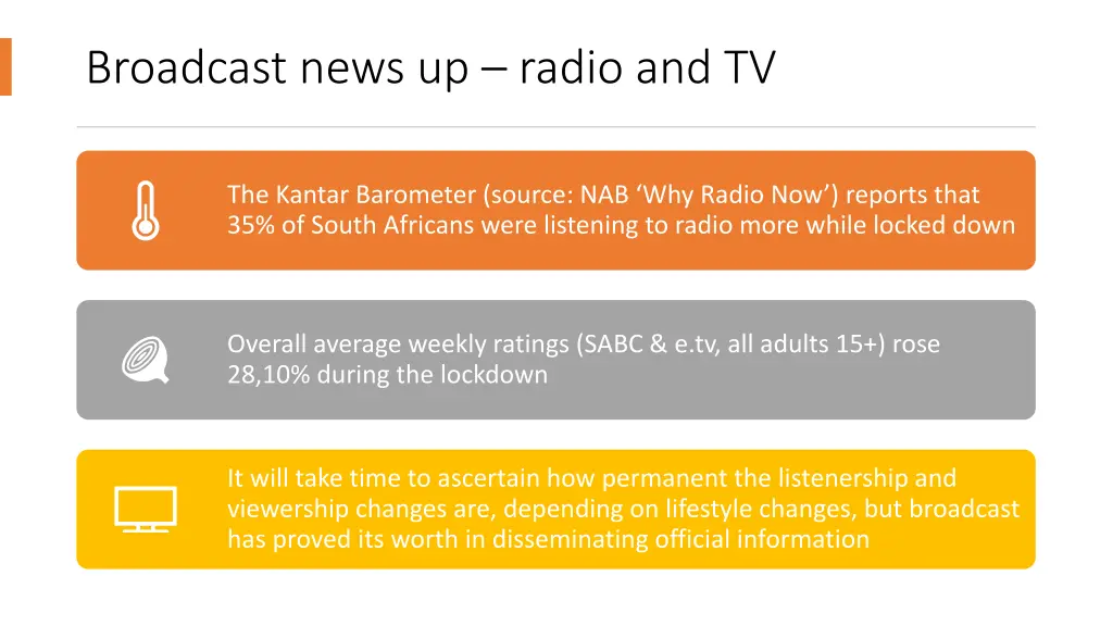 broadcast news up radio and tv