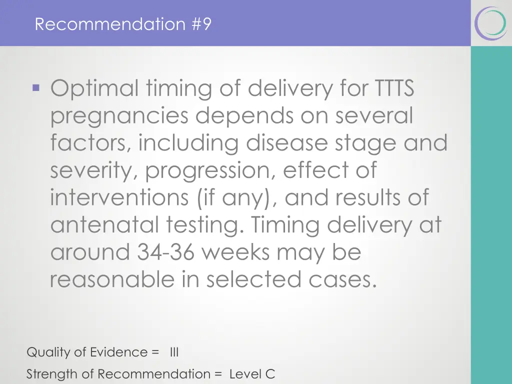 society for maternal fetal medicine 10