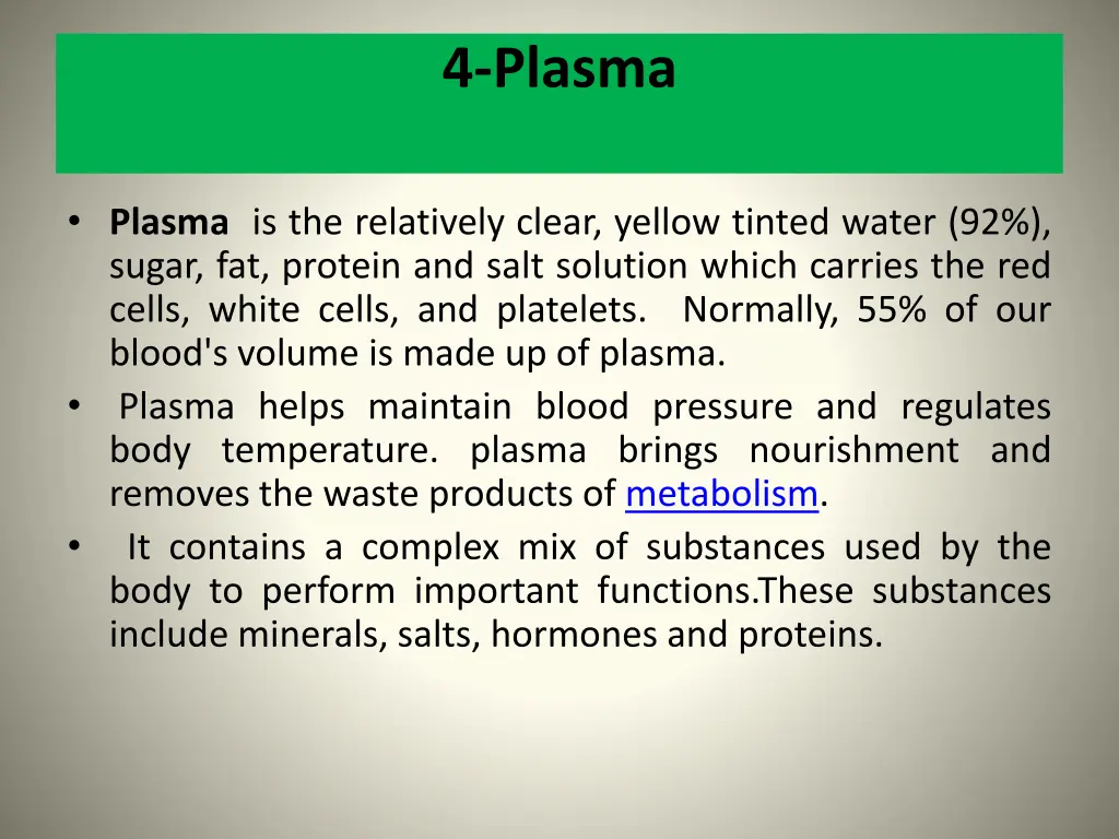 4 plasma