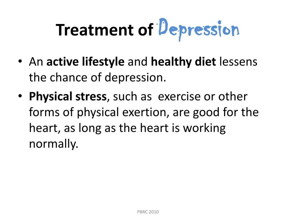 treatment of depression 3