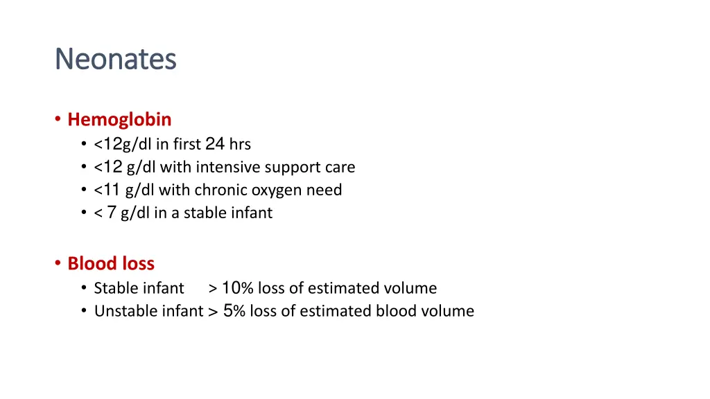 neonates neonates