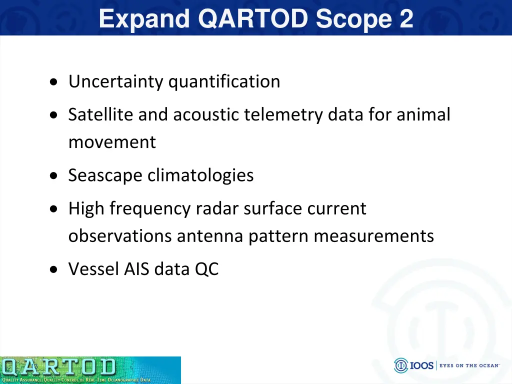 expand qartod scope 2