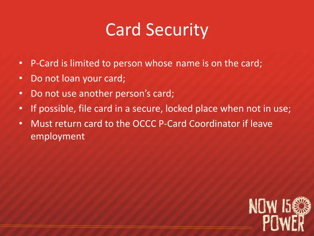 card security