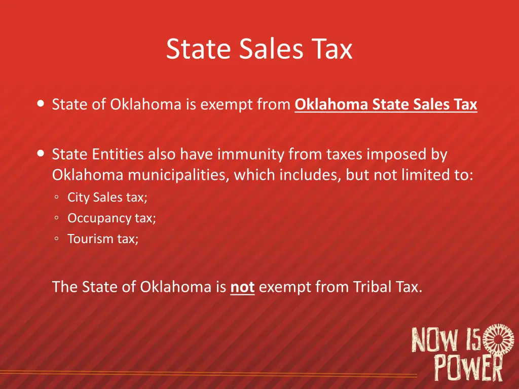 state sales tax