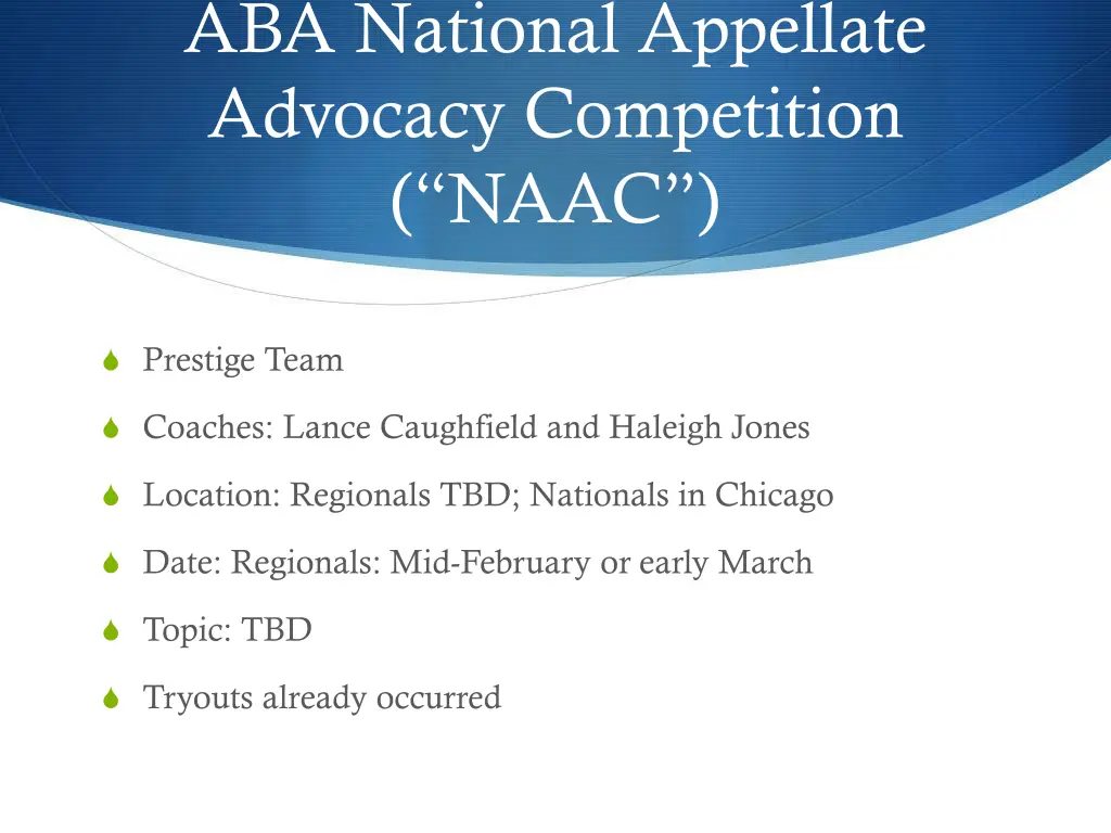 aba national appellate advocacy competition naac