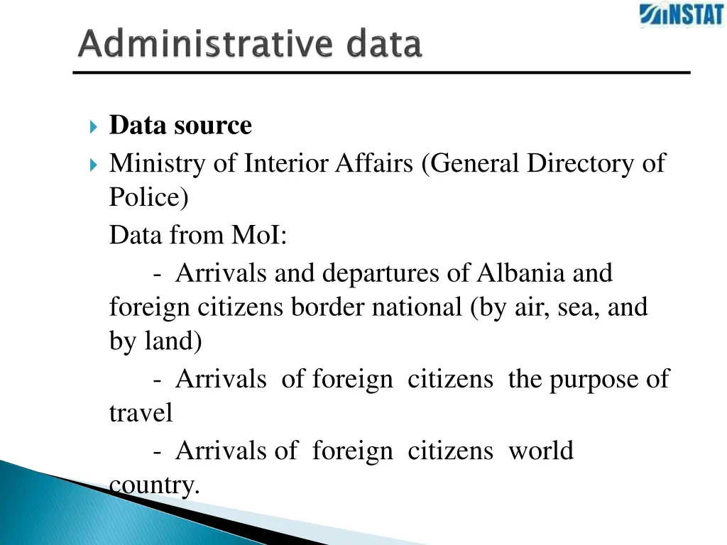 data source ministry of interior affairs general