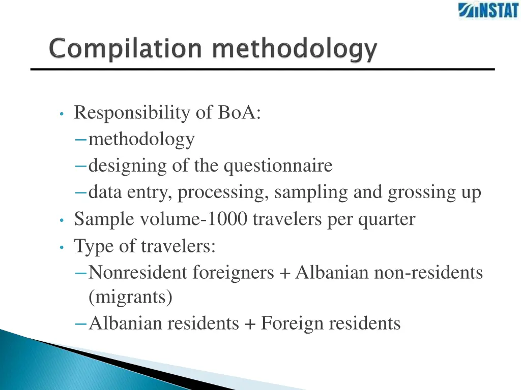 responsibility of boa methodology designing