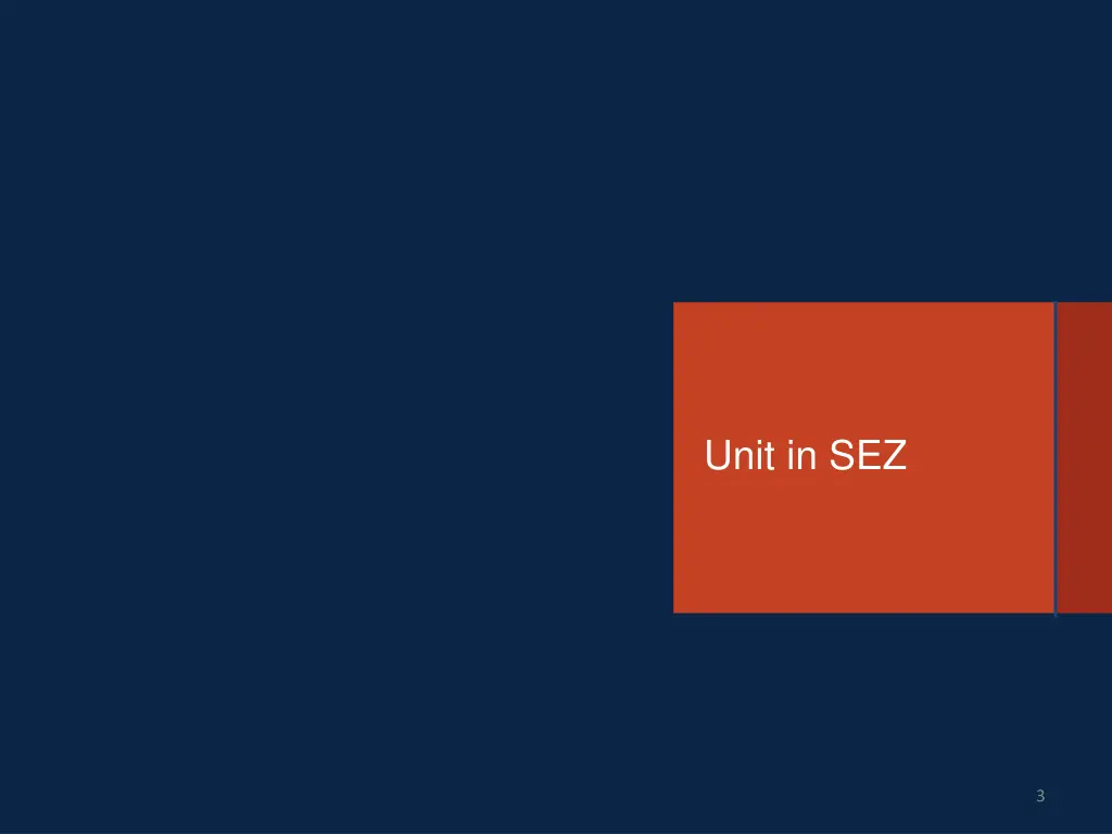 unit in sez