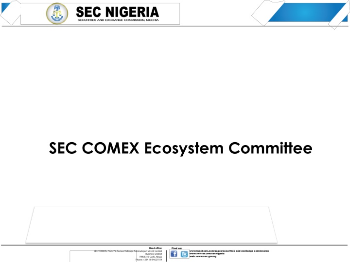 sec comex ecosystem committee