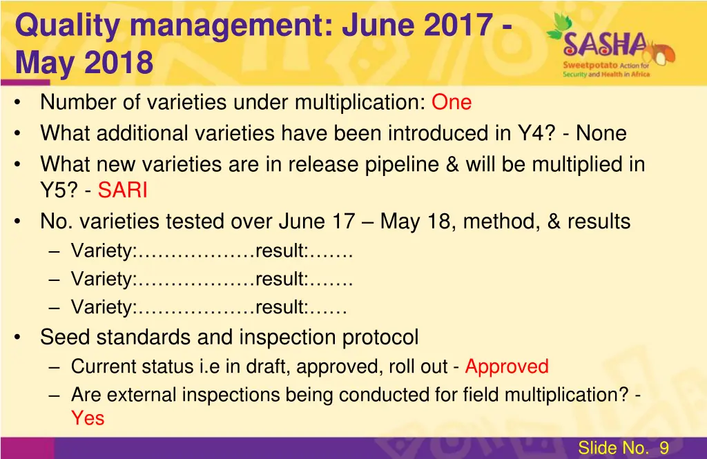 quality management june 2017 may 2018 number