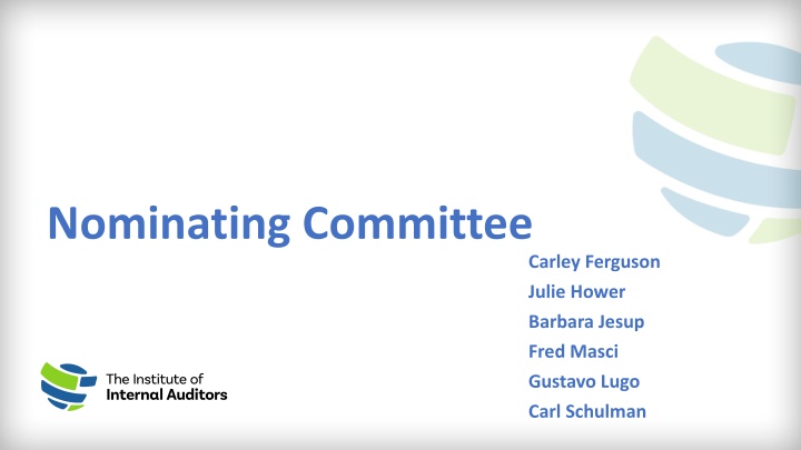 nominating committee