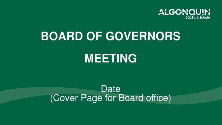 board of governors