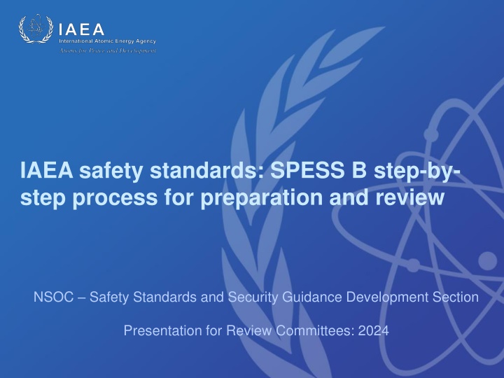 iaea safety standards spess b step by step