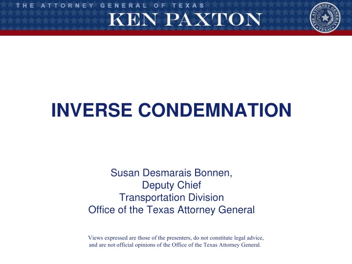 inverse condemnation