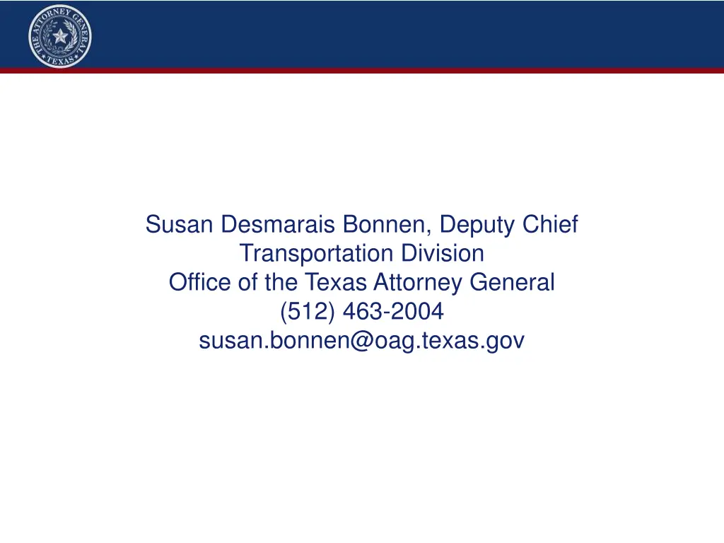 susan desmarais bonnen deputy chief