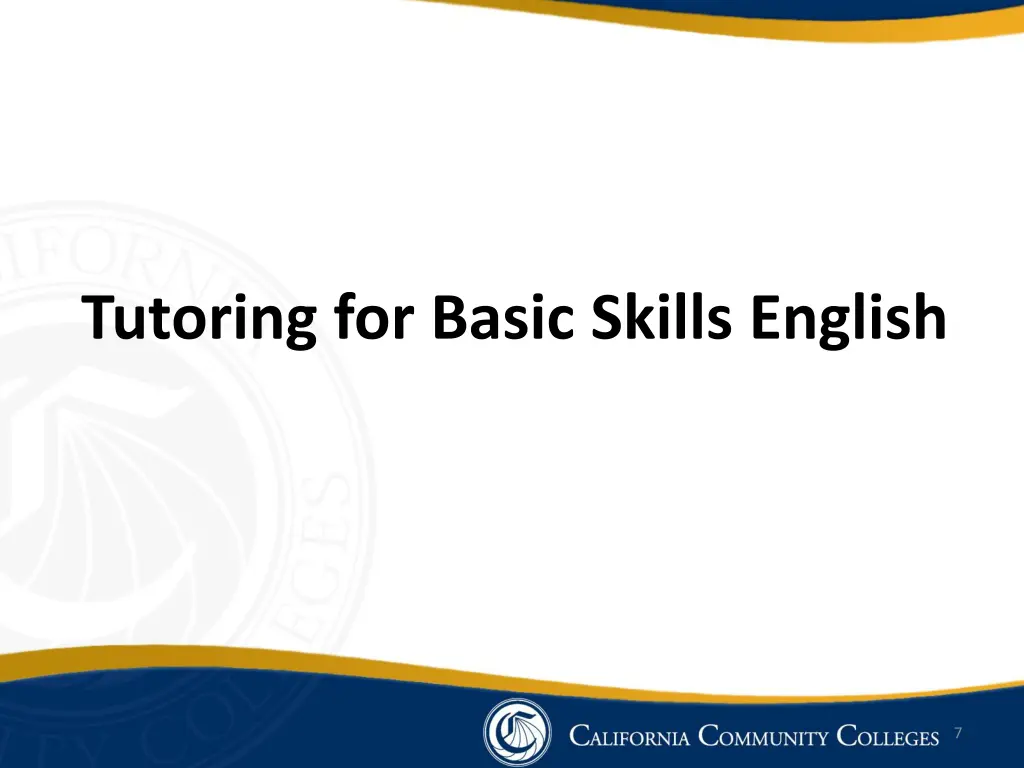 tutoring for basic skills english