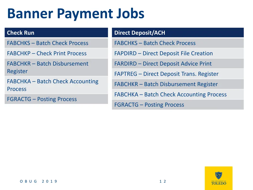 banner payment jobs