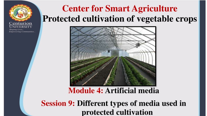 center for smart agriculture protected