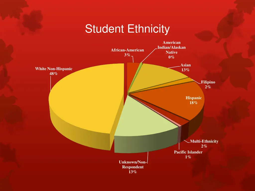 student ethnicity